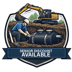 senior discount available badge